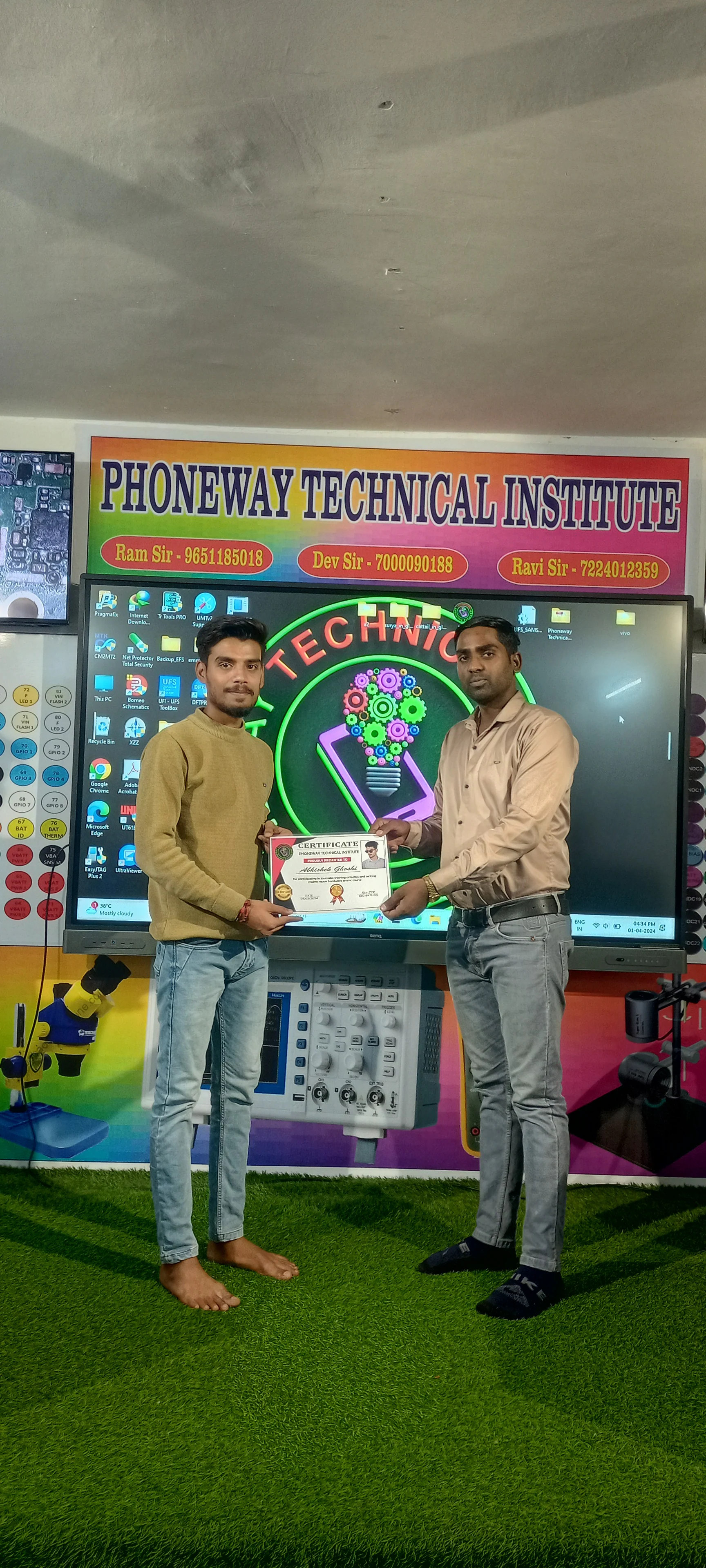 Picture Idea: Phoneway Technical Institute Premier Mobile Repair Training In Bhopal